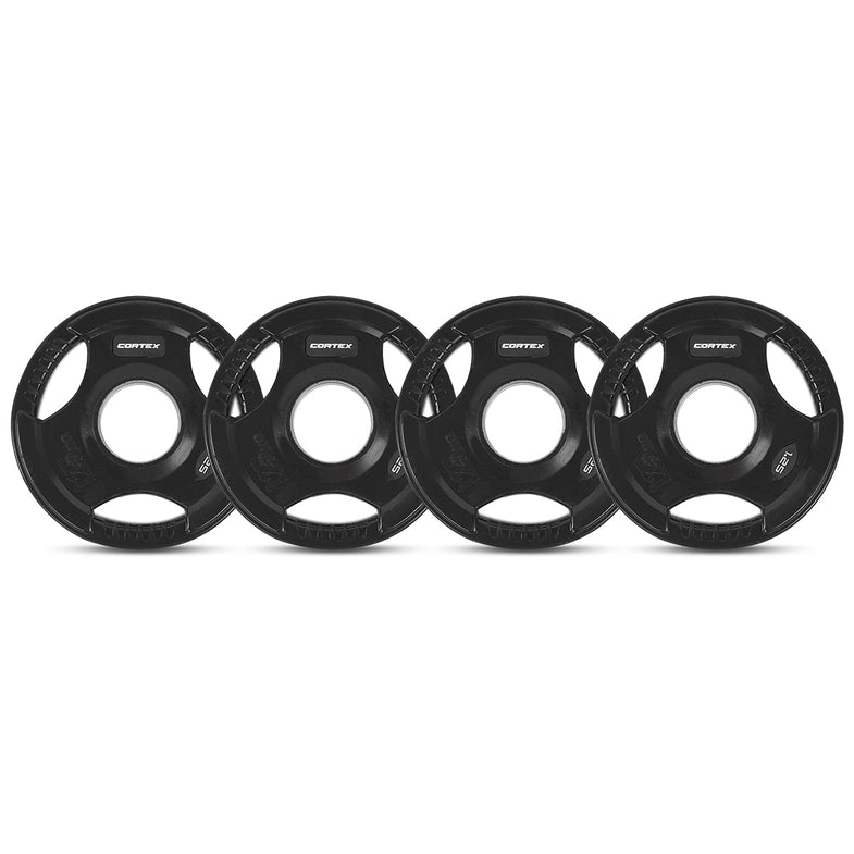 SR-10 Squat Rack Package + 100kg Olympic Tri-Grip Weight Plates Package