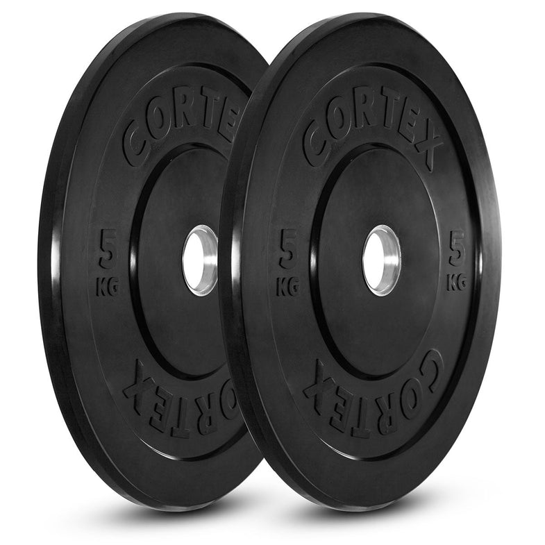 150kg Black Series Bumper Plate Set with 16 Plate Toaster Rack