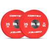 25kg Competition Bumper Plates (Pair)