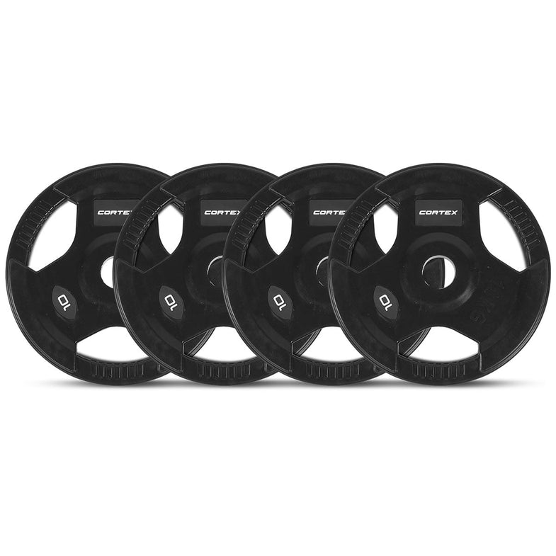 10kg Tri-Grip 50mm Olympic Plates (Set of 4)
