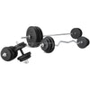 90kg EnduraShell Barbell Weight Set