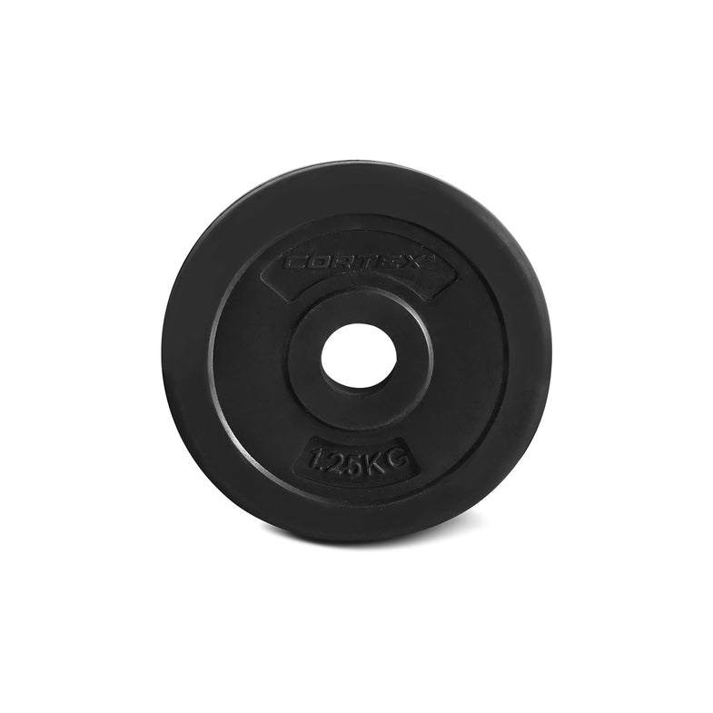 90kg EnduraShell Barbell Weight Set with Weight Tree