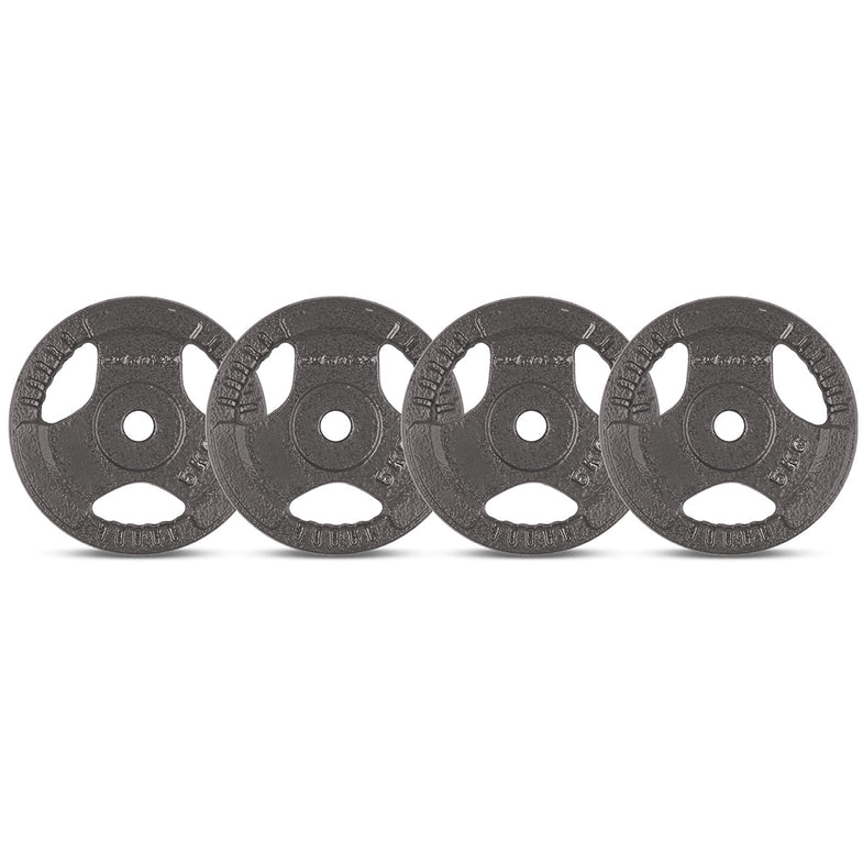 5kg Tri-Grip 25mm Standard Plates (Set of 4)