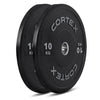 Pro 150kg Black Series Bumper Plate V2 Package with Toaster Rack