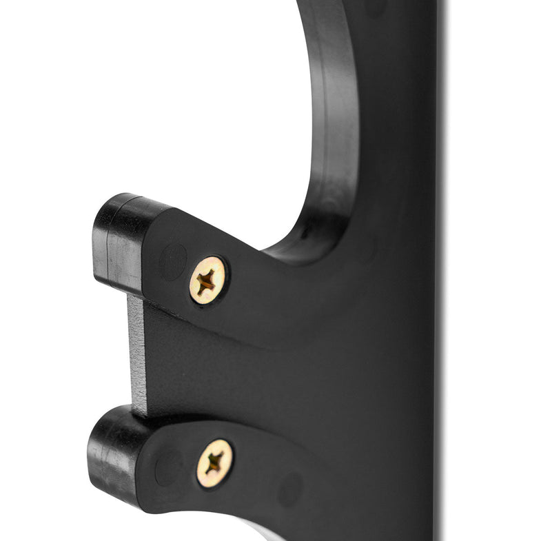 6-Tier Wall Barbell Mount (Gun Rack Style)