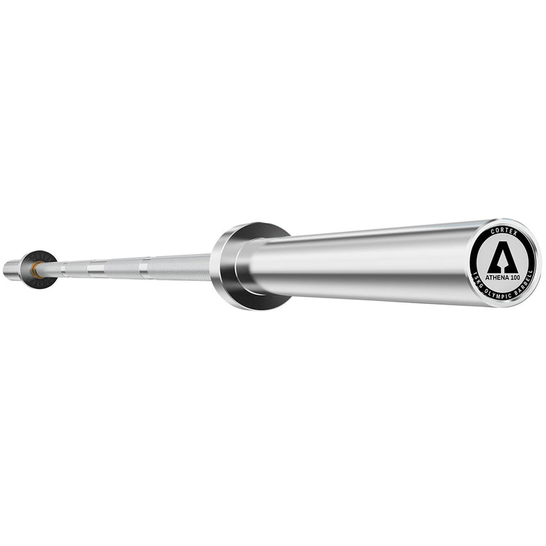 ATHENA100 200cm 15kg Womens' Olympic Barbell With Lockjaw Collars