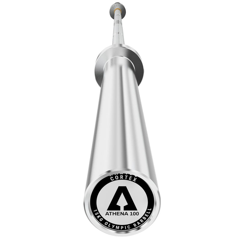 ATHENA100 200cm 15kg Womens' Olympic Barbell With Spring Collars