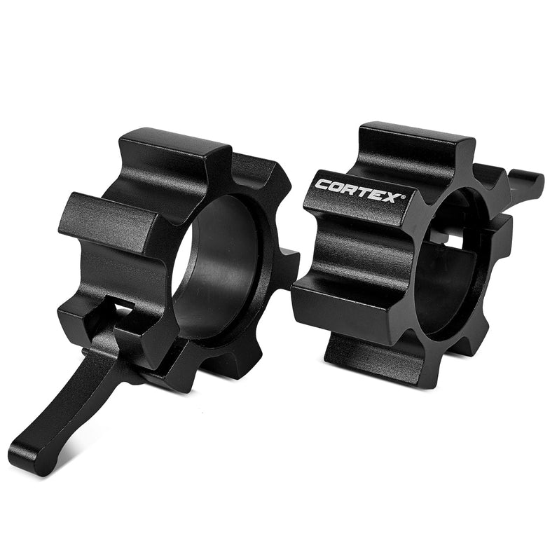 ZEUS100 7ft 20kg Olympic Competition Barbell with Aluminium Lockjaw Collars