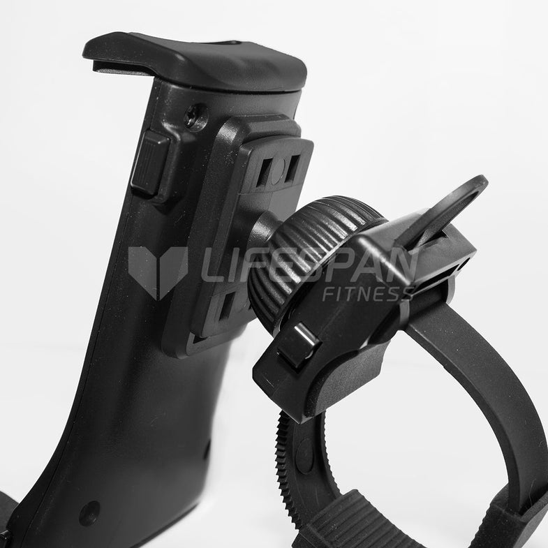 Exercise Bike Phone/Tablet Holder (Suits up to 30mm Handlebars)
