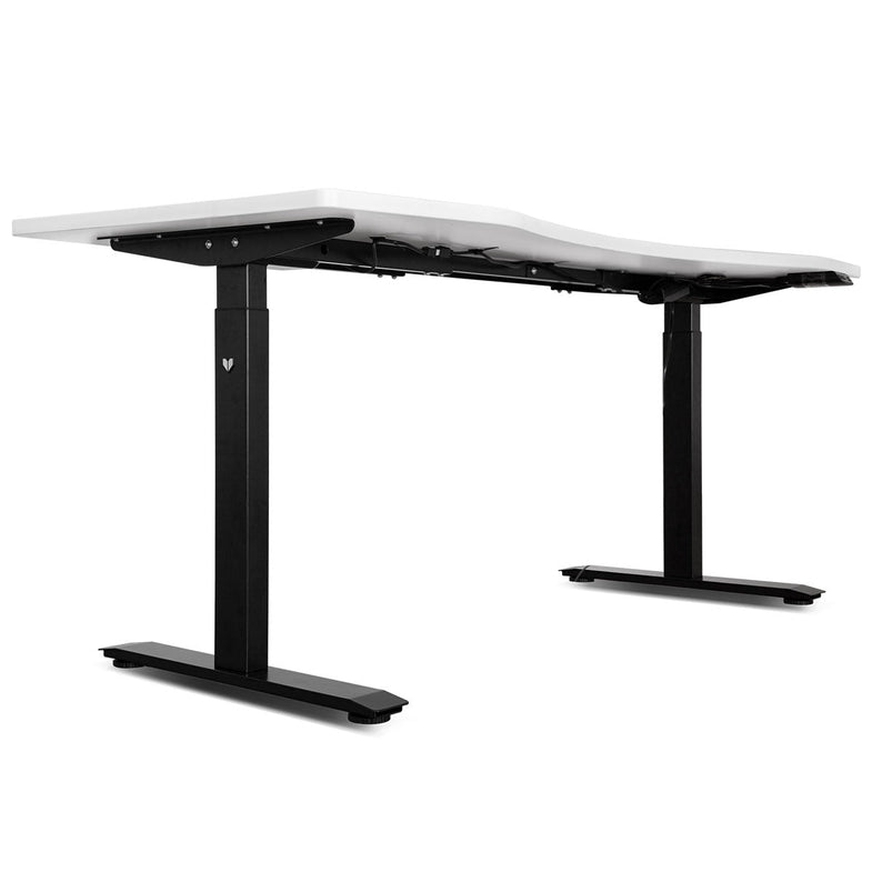 Nimbus Walking Pad Treadmill + ErgoDesk Automatic Standing Desk 1800mm (White)