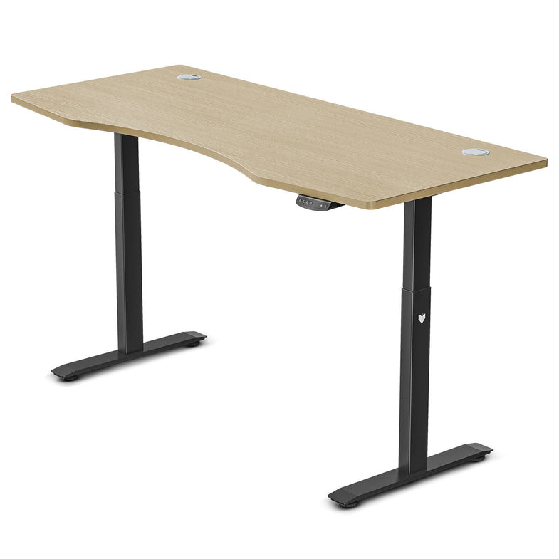 Nimbus Walking Pad Treadmill + ErgoDesk Automatic Standing Desk 1800mm (Oak)