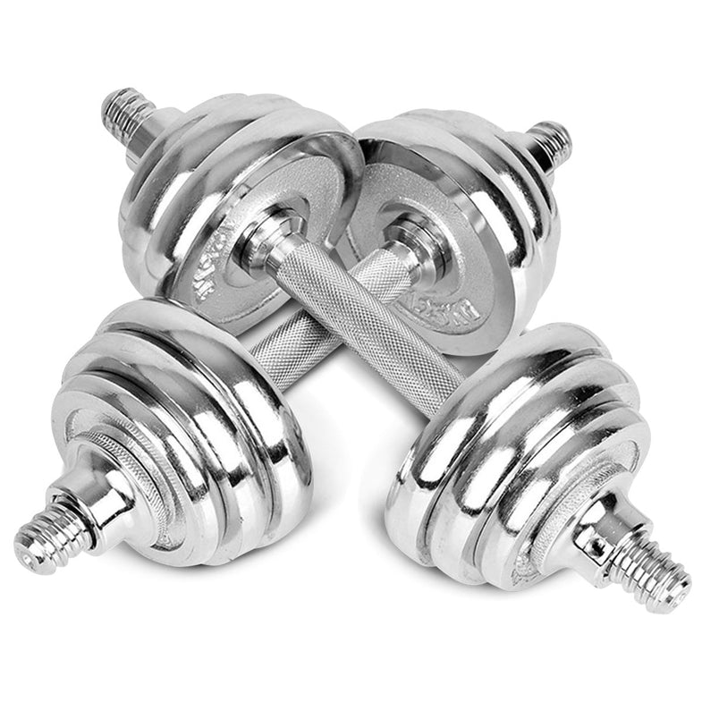 30kg Dumbbell and Barbell 2-in-1 Set