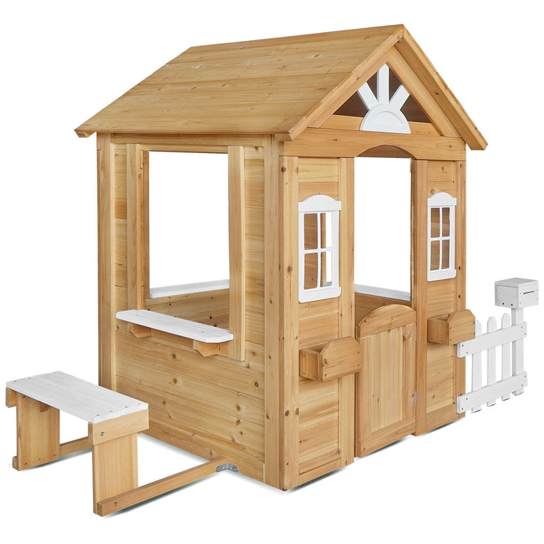 Teddy Cubby House in Natural Timber (V2)