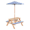Sunset Picnic Table with Umbrella