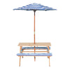Sunset Picnic Table with Umbrella