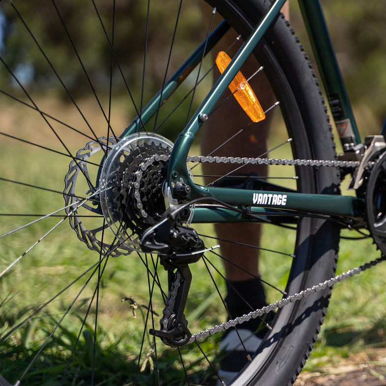 Vantage MTB in British Racing Green
