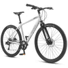 Brooklyn Urban 650B Street Hybrid Bike - Stainless