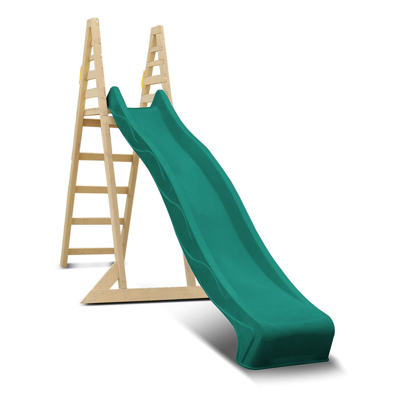 Jumbo 3m Climb & Slide in Green